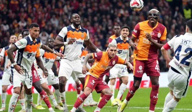 Galatasaray Başakşehir randevusunda dikkat çekenler