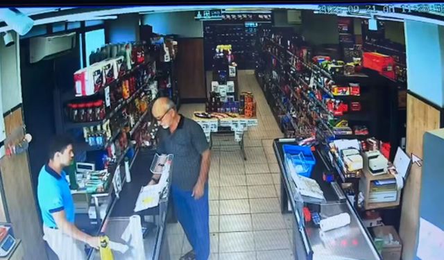 Zincir markette iade tartışması! Parasını alamayan müşteri meyve suyunu yere döktü