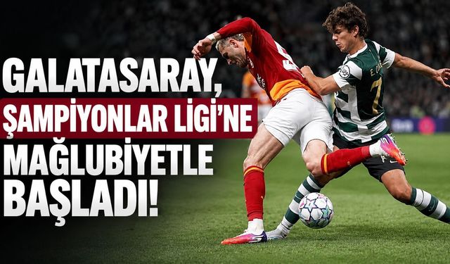 Sporting: 3 - Galatasaray: 1 | MAÇ SONUCU