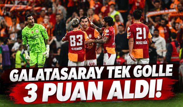 Galatasaray - Kocaelispor: 1-0 MAÇ SONUCU