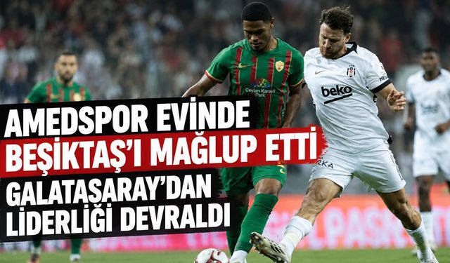 Amedspor - Beşiktaş: 3-2 MAÇ SONUCU. Amedspor evinde Beşiktaş'ı mağlup etti!