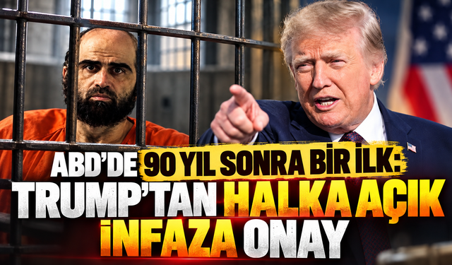 ABD’de 90 yıl sonra bir ilk: Trump’tan halka açık infaza onay