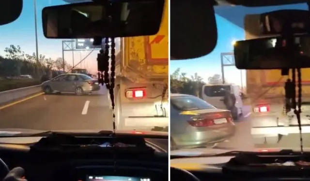 Ankara Anadolu Bulvarı’nda kaza trafiği 1,5 saat durdurdu
