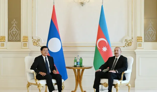 Azerbaycan-Laos hattında yeni dönem! İki lider Bakü'de buluştu