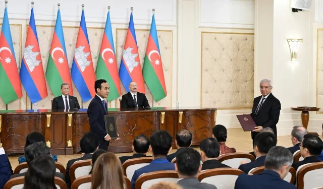 Azerbaycan ve Kamboçya'dan üç kritik anlaşma!