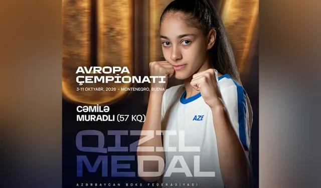 Azerbaycanlı boksör Cemile Muradlı Avrupa şampiyonu oldu!