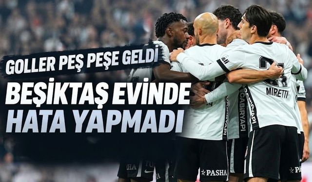 Beşiktaş: 2 - Kocaelispor: 1 | MAÇ SONUCU, ÖZETİ ve GOLLERİ