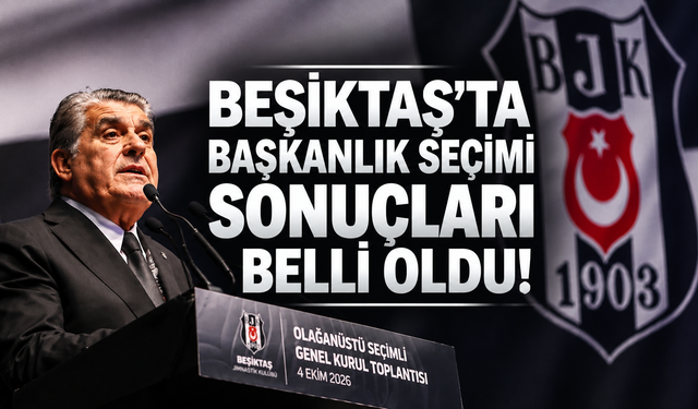 Beşiktaş'ta Serdal Adalı güven tazeledi! Yeniden başkan seçildi