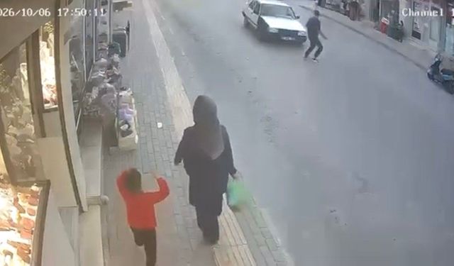 Drift yaparken yayaya çarptı! Kazazededen şaşırtan hareket