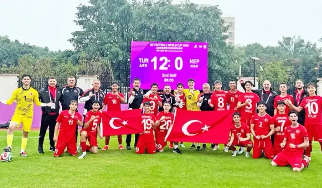 Gençlerbirliği Spor Lisesi'nden Dünya Şampiyonası'nda dev galibiyet