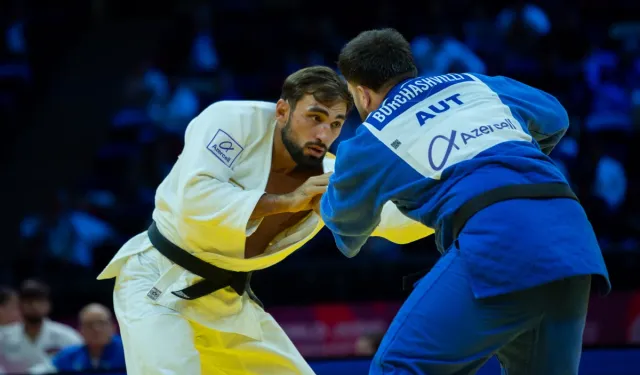 Azerbaycan'dan Dünya Judo Şampiyonası'nda farklı galibiyet!
