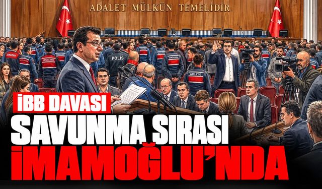İBB Davasında savunma sırası İmamoğlu'nda