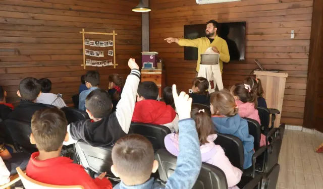 Mamak Belediyesi doğa eğitimini Gökçeyurt Ekolojik Köyü'ne taşıdı