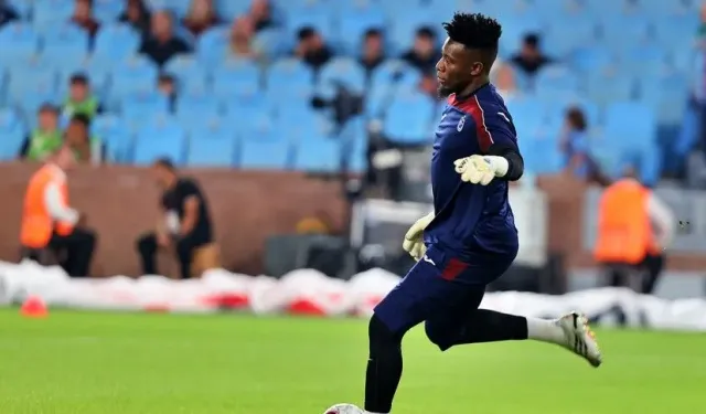 Trabzonspor'da Andre Onana performansıyla büyüliyor: En az gol yiyen ekip