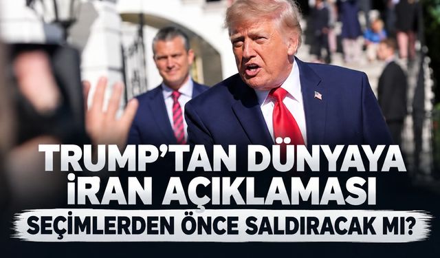 ABD 3 Kasım'daki Kongre ara seçimleri öncesinde İran'a saldıracak mı? Trump açıkladı