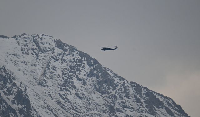 Artos Dağı'nda mahsur kalan dağcıları kurtarmak için çalışma başlatıldı