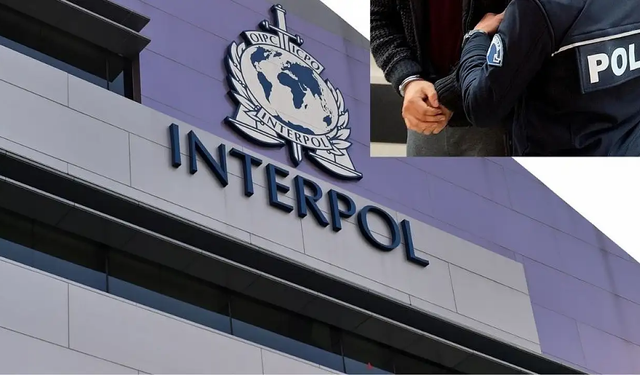 Interpol'ün aradığı firari hükümlü yakalandı!
