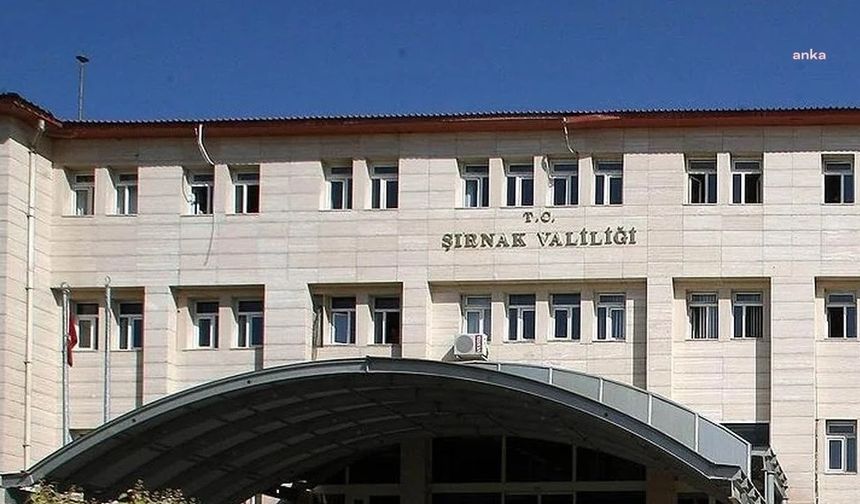 Şırnak'ta bazı bölgeler 15 günlük ‘Geçici Özel Güvenlik Bölgelesi’ ilan edildi!