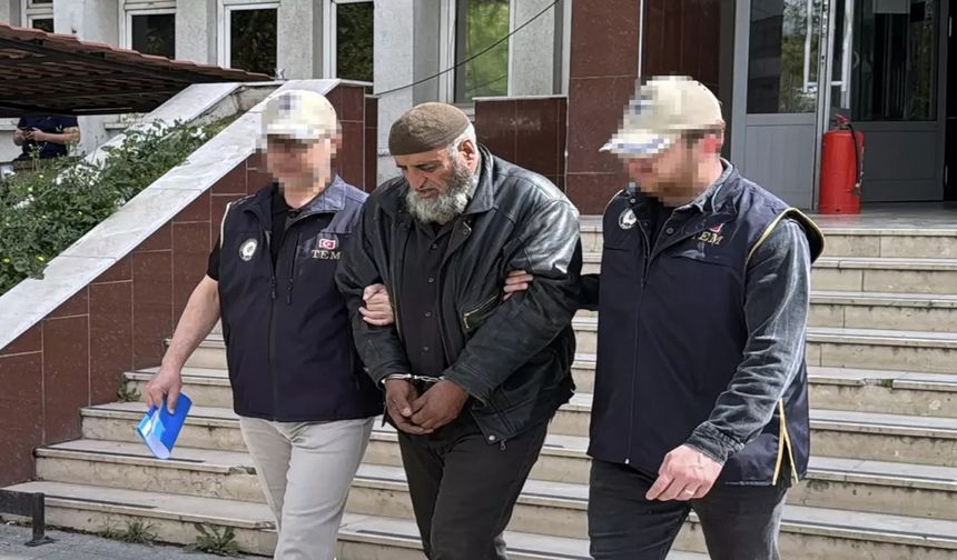 Kırmızı bülten aranan DEAŞ'lı terörist Kırıkkale'de yakalandı