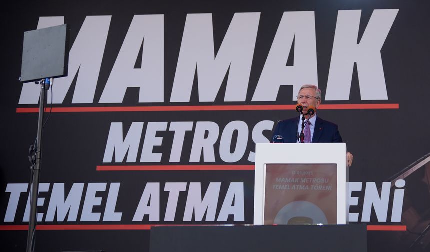 Dikimevi–Natoyolu Metro Hattı’nın Temeli Atıldı