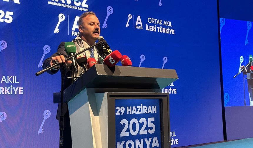 Ağıralioğlu Konya’da: "Milleti ayağa kaldıracağız"