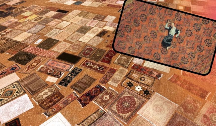 Mabel Matiz'in dans ettiği halı tarlaları Antalya'da yeniden gün yüzüne çıktı!