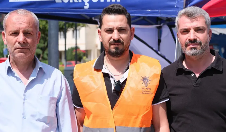 AK Parti standına zarar verdi: Tutuklandı!