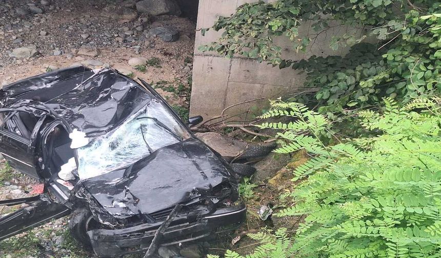 Rize'de feci kaza! Bir ölü çok sayıda yaralı var