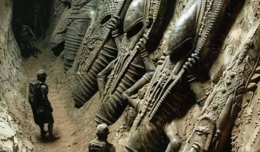 Yeraltında binlerce yıldır saklanan kozmik askerler: Tarihin en gizemli keşfi