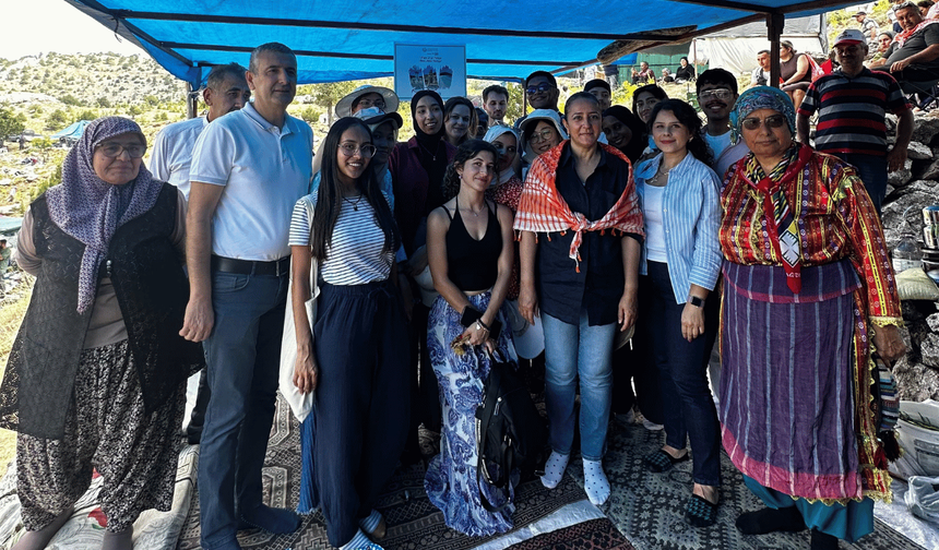 Yabancı öğrenciler Burdur’da “Yörük Kültürü” ile tanıştı