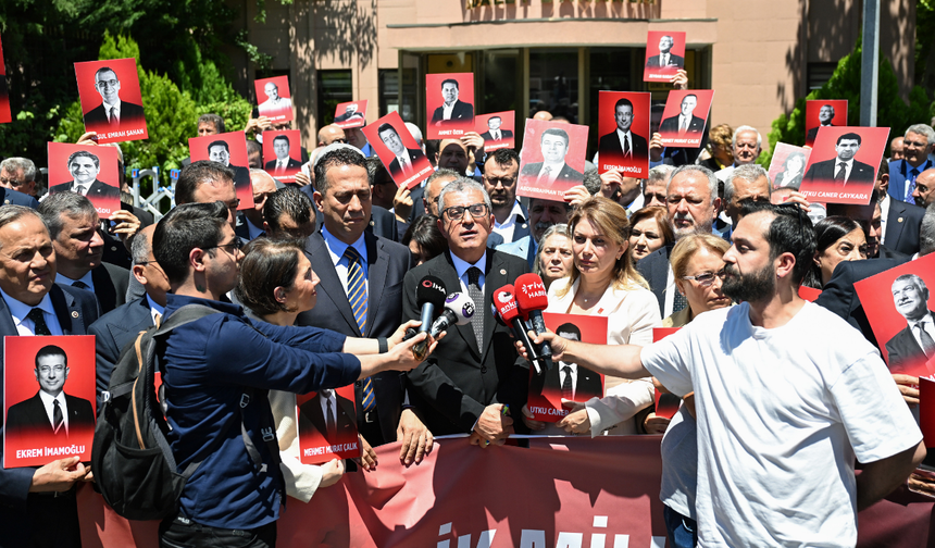 CHP, Tutuklamalara Karşı Adalet Bakanlığına Yürüdü