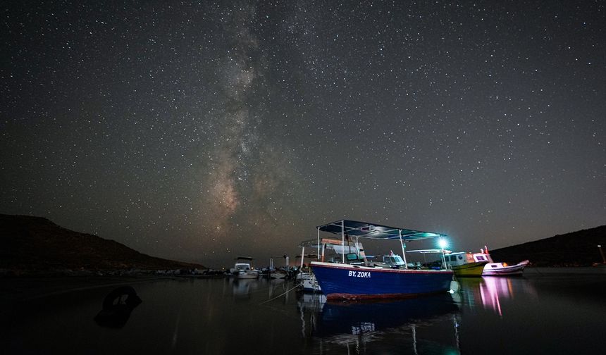 İzmir'de yıldızlı gece
