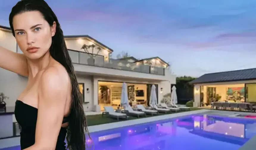 Adriana Lima'nın 16 milyon dolarlık villasının tüm detayları