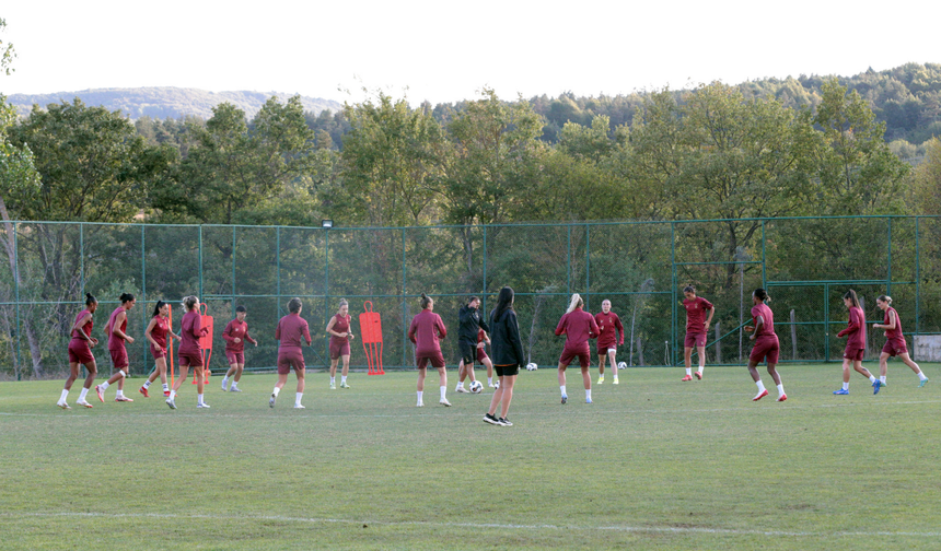 Galatasaray Kadın Futbol Takımı, Bolu kampında yeni sezona hazırlanıyor