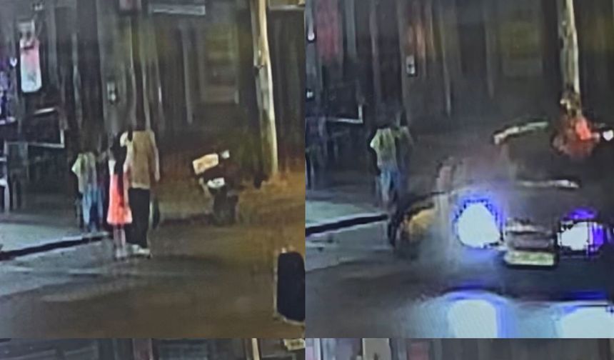 Güvenlik kamerasına yansıdı: Mersin’de anne ve kızın korkunç kazası!