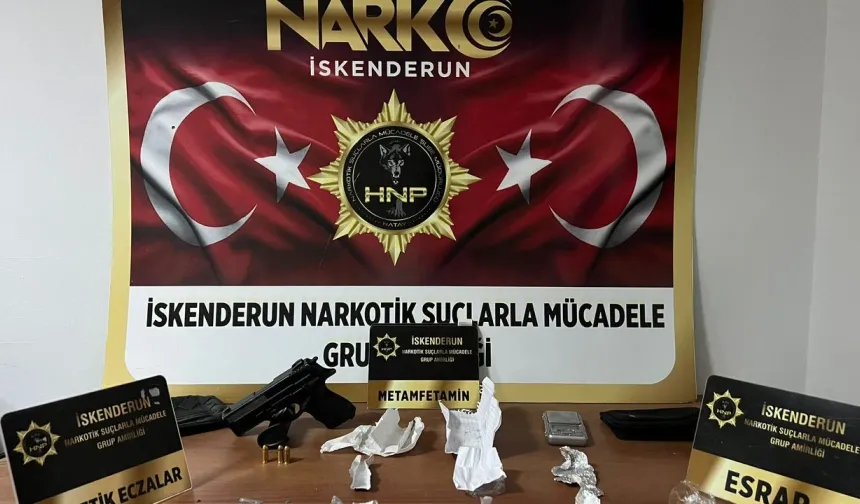 Hatay'da uyuşturucu operasyonu: 5 kişi gözaltına alındı