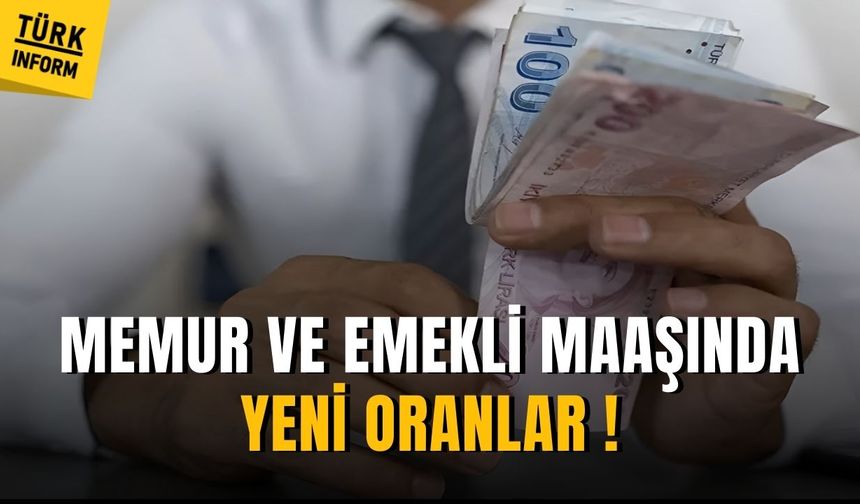 Memur ve emeklide ocak zammı netleşiyor