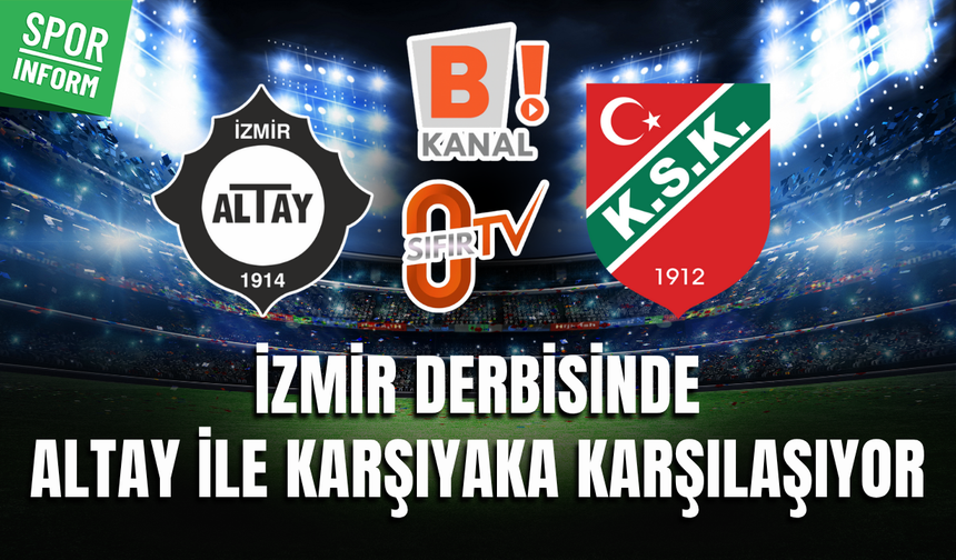 Altay - Karşıyaka CANLI MAÇ YAYINI LİNKİ 3. LİG
