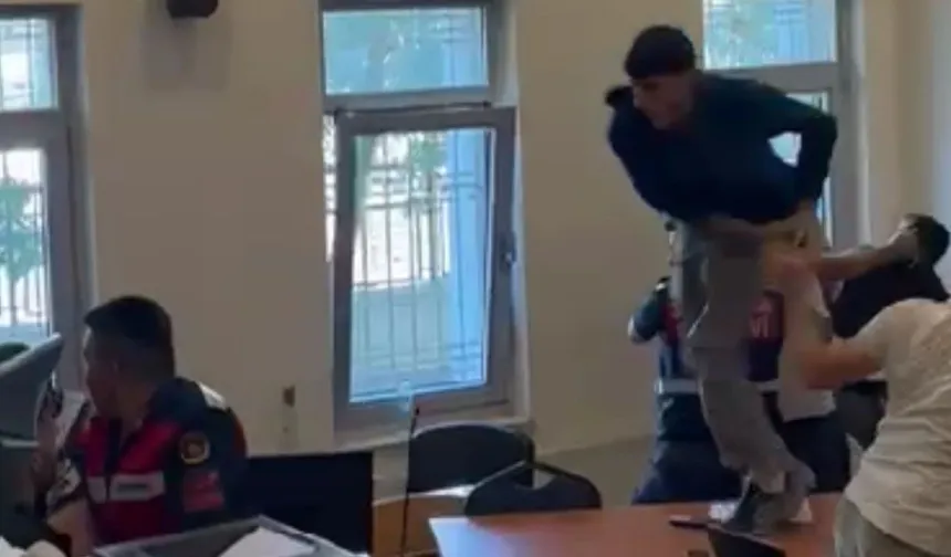 Diyarbakır Adliyesi karıştı: Duruşma salonunda yumruklar konuştu, hakim ve savcı kaçtı!