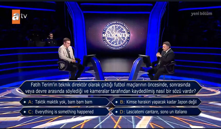 Fatih Terim’in Kameralara Yansıyan Unutulmaz Sözü!