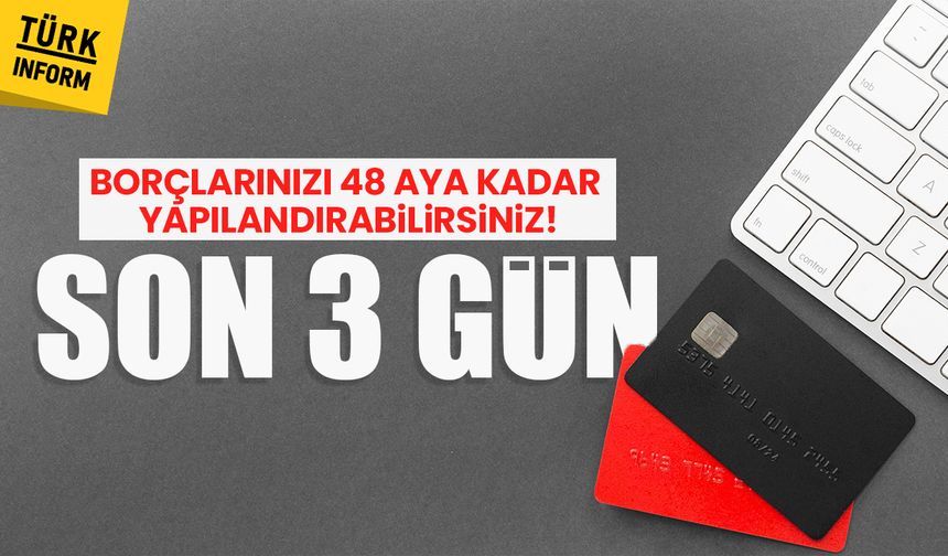 Bireysel kredi ve kart borçlarına 48 aya kadar yapılandırma fırsatı!