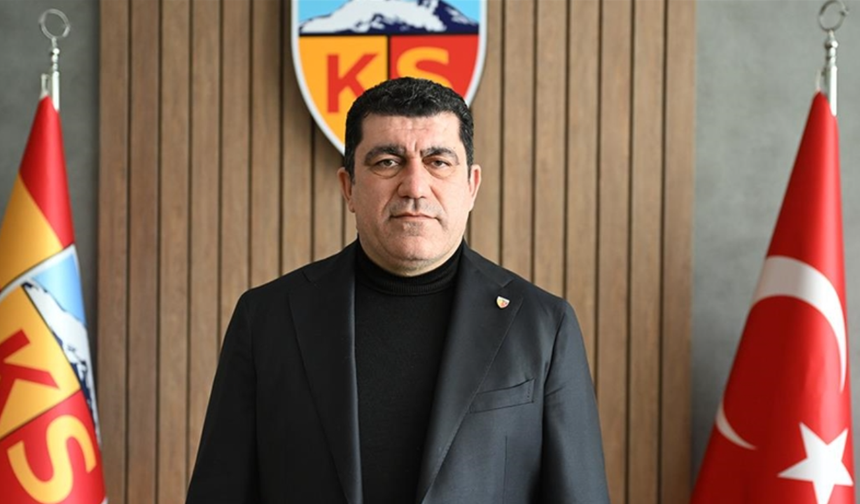 Kayserispor Başkanı Nurettin Açıkalın'dan transfer yasağı açıklaması