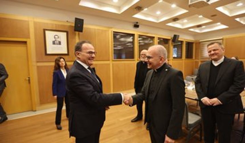 Türkiye ve Vatikan Ankara’da bir araya geldi
