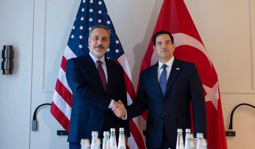 Hakan Fidan ABD'li mevkidaşı Rubio ile bir araya geldi!