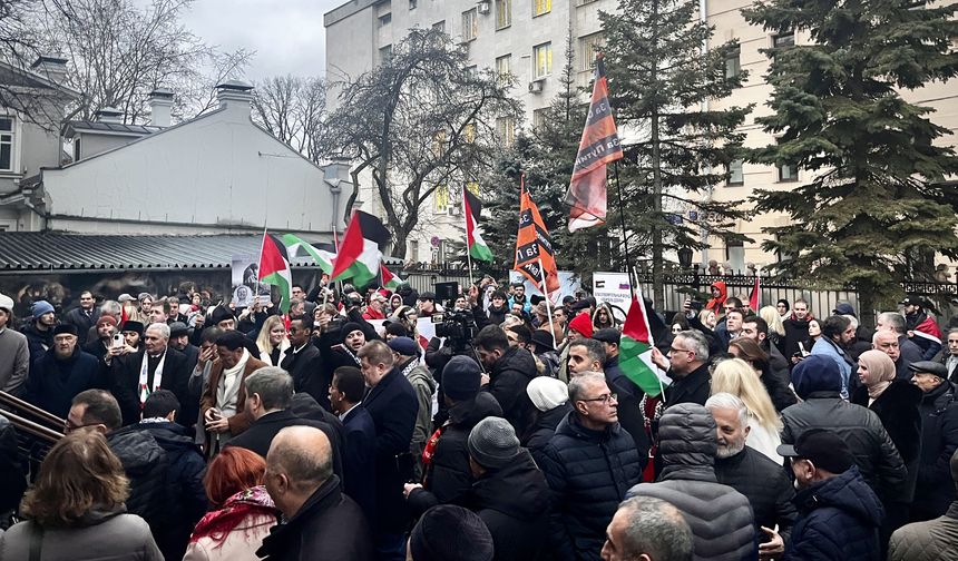 Moskova’da "Filistin Halkıyla Dayanışma Günü" etkinliği düzenlendi