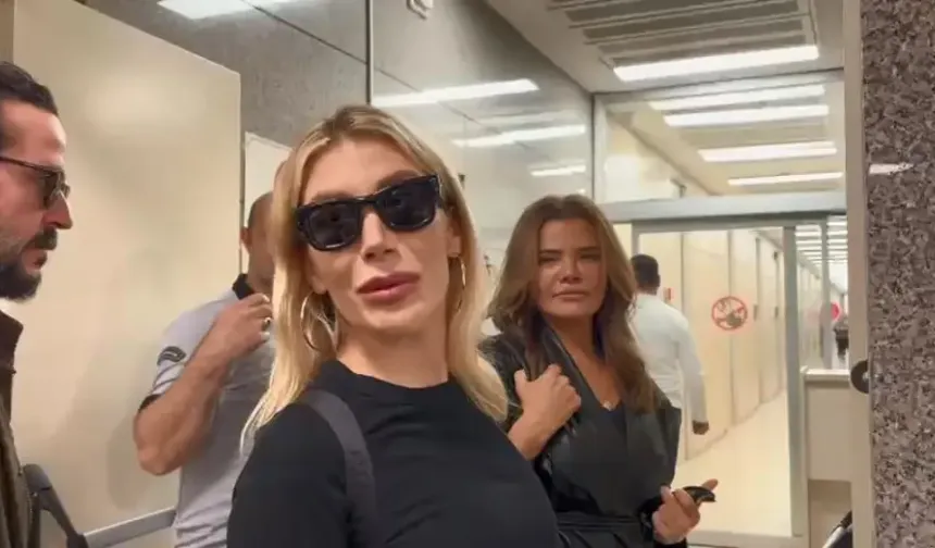 İrem Derici Çağlayan Adliyesi'nde ifade verdi