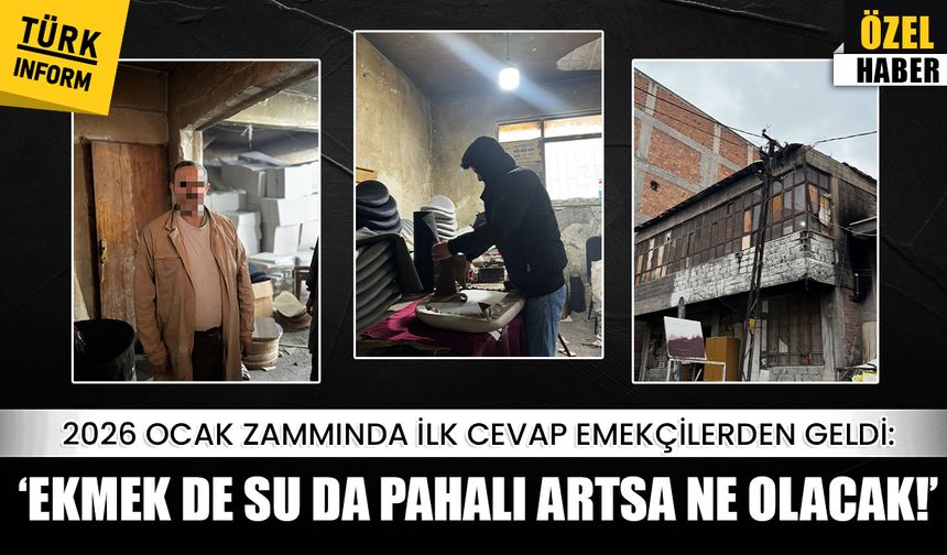 2026 asgari ücret zammı? 2026 Ocak zammında İlk cevap emekçilerden geldi: ‘Ekmek de su da pahalı artsa ne olacak!’