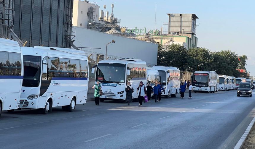 Mersin'de makarna fabrikasında zehirlenme şüphesiyle 14 işçi hastaneye kaldırıldı