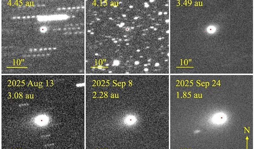 3I/ATLAS’ta günlük dönme gözlemlendi