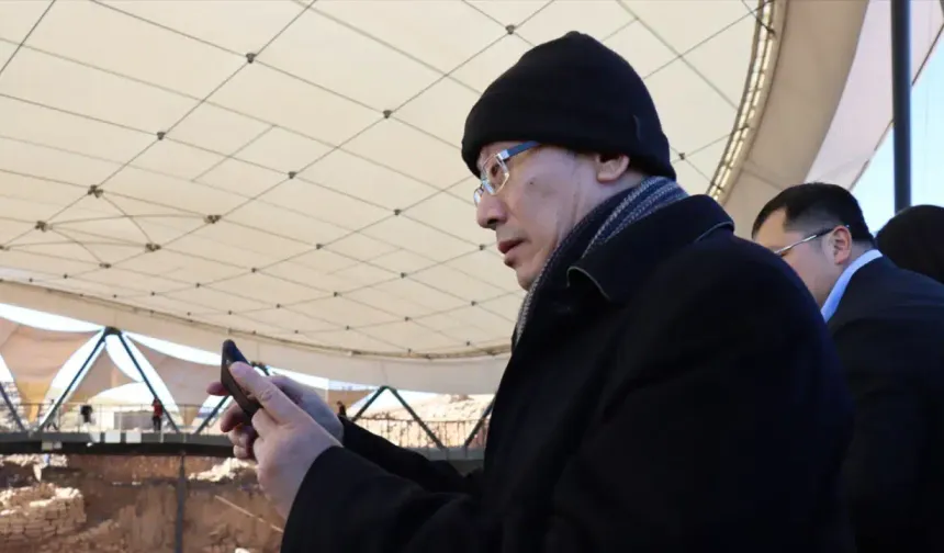 Çinli heyet Şanlıurfa'da! Bakan Yardımcısı Rao Quan Karahantepe ve Taştepeler'i inceledi